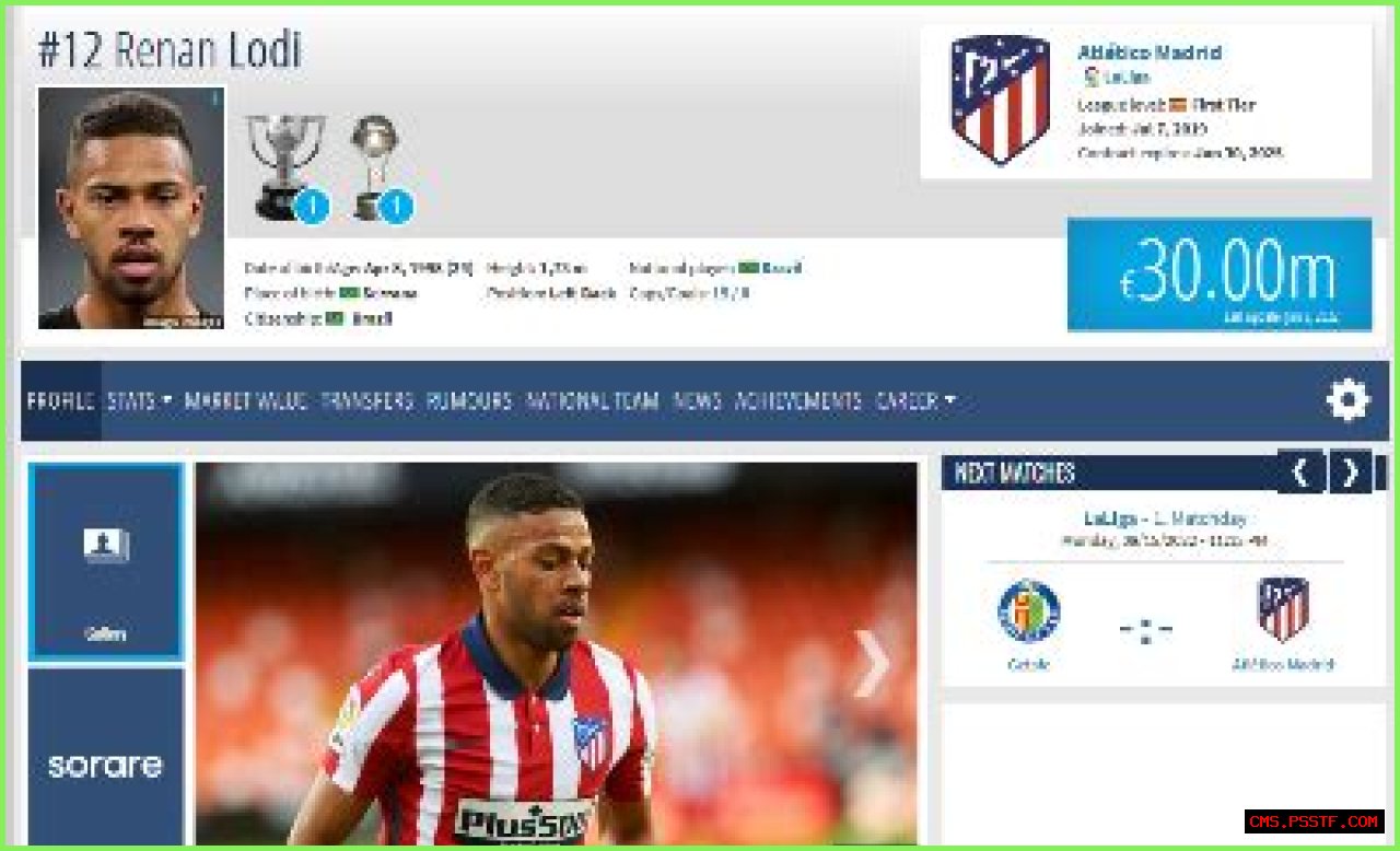 Athletico Madrid Left-back Renan Lodi's Biography, Age, Family, Wife, Contract, Net Worth, Salary, Earnings, Children and Transfer