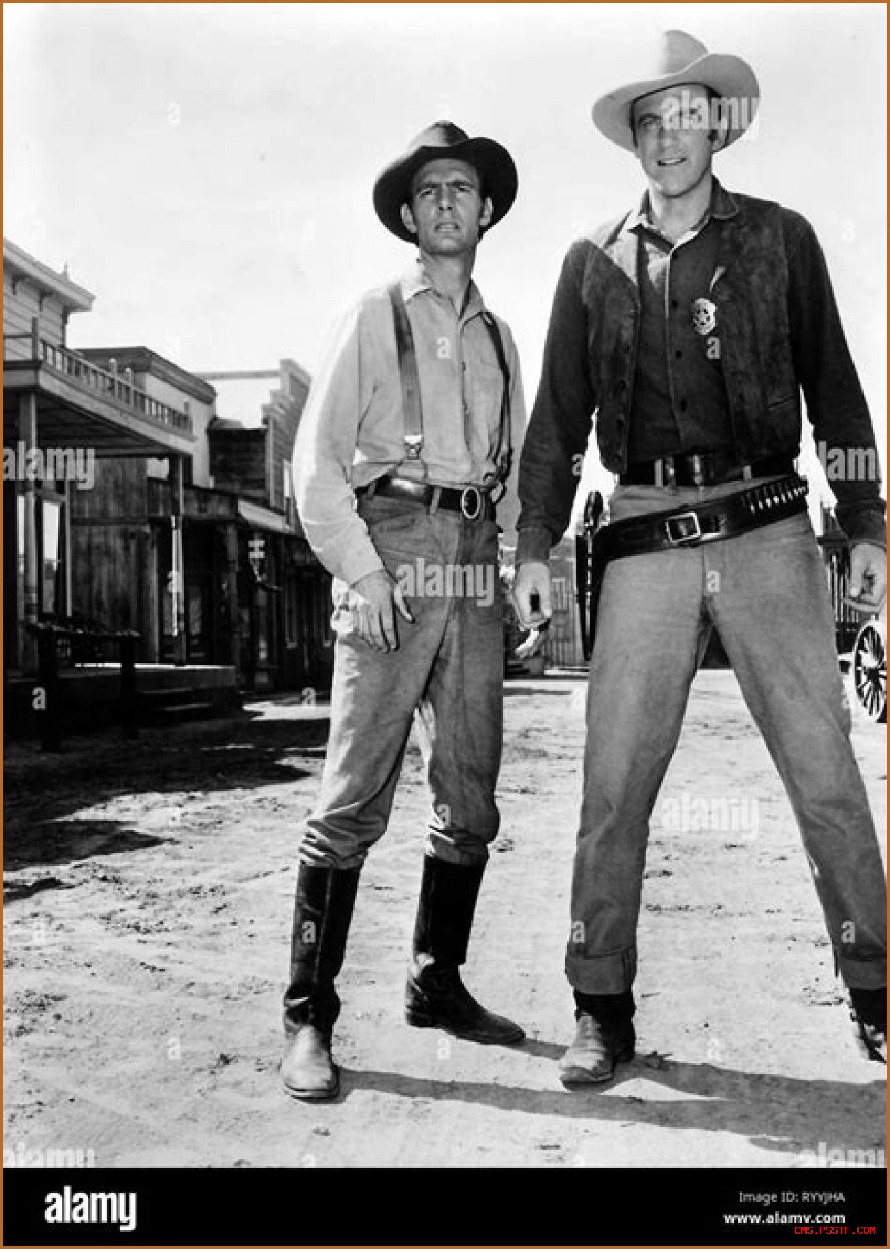 Did James Arness and Dennis Weaver get along?
