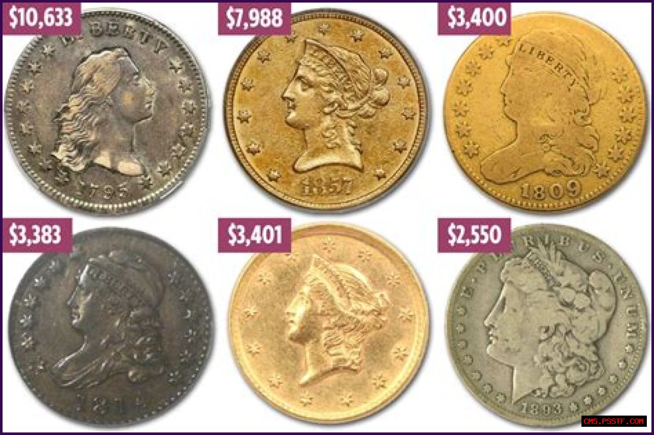 Top five coins worth between $9,000 and $144,000 - do you have one in your spare change?