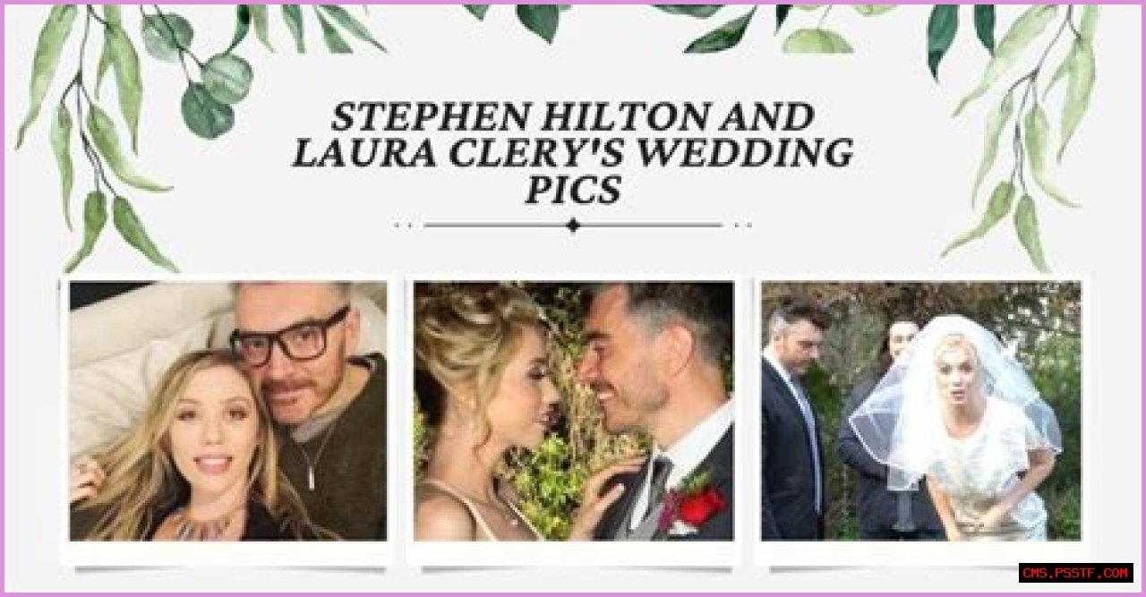 YouTube: Stephen Hilton And Laura Clery Wedding Photos And Legal Separation